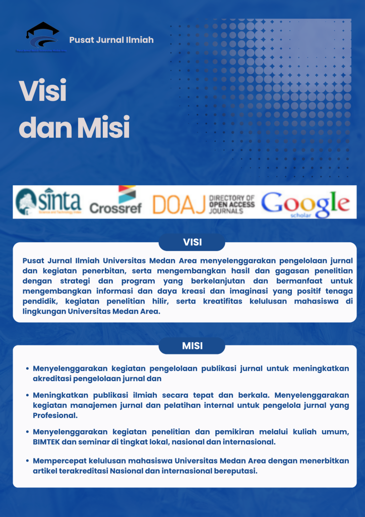 Visi Misi – Pusat Jurnal Ilmiah Universitas Medan Area – Pusat Jurnal ...